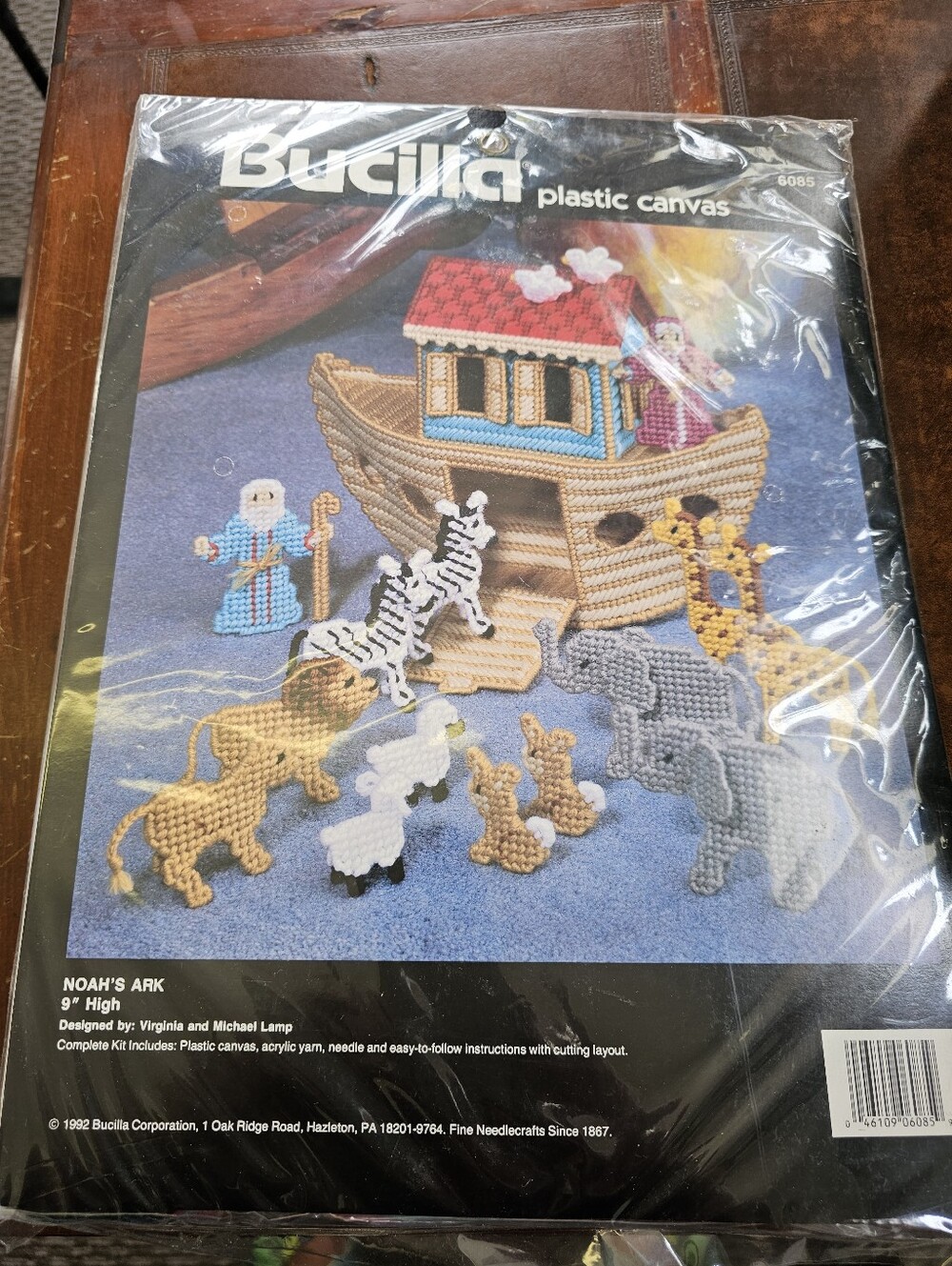 Bucilla Plastic Canvas Noah's Ark Kit